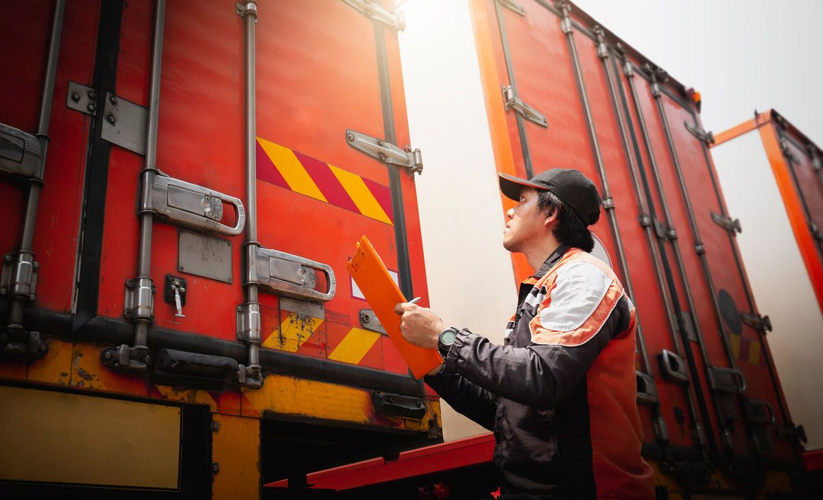 Container-checking Project and site management